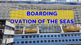 Day 1 Ovation of the Seas Alaskan Solo Cruise  First Time On Royal Caribbean [upl. by Aicnarf431]