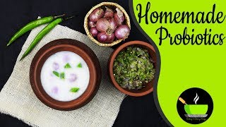 Homemade Probiotics  Fermented Rice  Healthiest Breakfast Recipe  Pazhaya Sadam amp Uppum Puliyum [upl. by Dlorad]