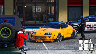 GTA 5  STEALING THE BEAST SUPRA MK4  WEB SERIES മലയാളം 506 [upl. by Aisatal]