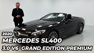 2020 Mercedes SL400 30 Grand Edition Premium Convertible [upl. by Rossner]