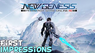 PSO2 New Genesis First Impressions quotIs It Worth Playingquot [upl. by Grath230]