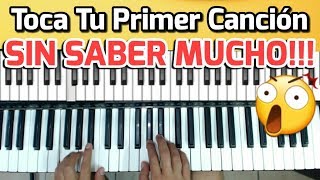 CANCION FÁCIL PARA PRINCIPIANTES  COMO TOCAR PIANO [upl. by Fernanda]