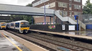 Trains at Sudbury Hill Harrow [upl. by Nowtna]