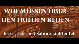 Sabine Lichtenfels im Gespräch Auszug  DieAkademiederDenker [upl. by Lesnah]