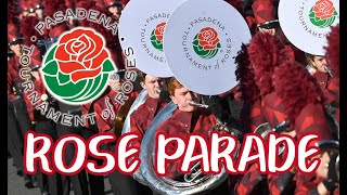 Rose parade 2018 Pasadena in the Los Angeles [upl. by Ornstead]