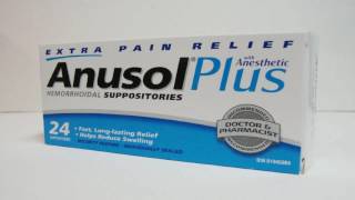 ANUSOL PLUS 24 Hemorrhoidal Suppositories Review [upl. by Anak316]