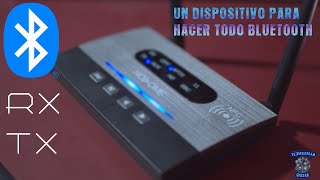 Un transmisor Receptor BluetoothEnvía el audio desde cualquier dispositivo a Mezcla bocinas y mas [upl. by Becki]