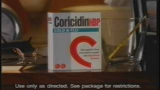 1998 Coricidin HBP Cold amp Flu Commercial [upl. by Edaw]