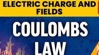 Coulombs Law  Class 12  electric charge and field [upl. by Eignav]