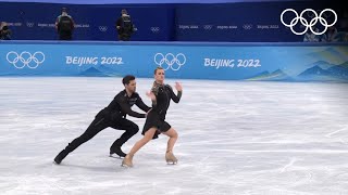 Figure Skating Beijing 2022  Team Event Ice Dance Rhythm Highlights [upl. by Einnob]