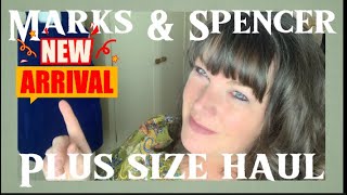 MampS New In HAUL Plus Size Clothing Try On UK Size 2224 by Angela Wraparound Plus [upl. by Ythomit662]