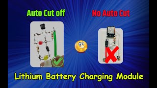 Very Simple 37v Liion Battery Charging Module  Auto cut off Battery Charger chargingmodule [upl. by Adnotal]