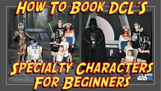 How To Book Disney Cruise Line’s Specialty Character Meet amp Greets Step By Step For Beginners [upl. by Dnalkrik]