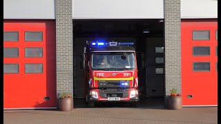 Suffolk Fire amp Rescue Service Newmarket ErT73reg Volvo FL Turnout August 2024 [upl. by Hillegass]