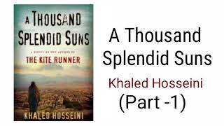 A Thousand Splendid Suns  Khaled Hosseini in Hindi [upl. by Genaro]