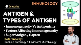 Antigen  Types of Antigen  immunogenicity  Antigenicity  SuperAntigen  Hapten [upl. by Saleem]