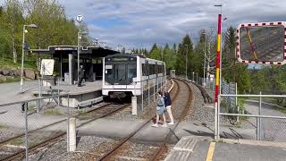 Tbane Oslo Metro Oslo 2022 Norway Sporveien Tbanen Ruter [upl. by Fidelas]