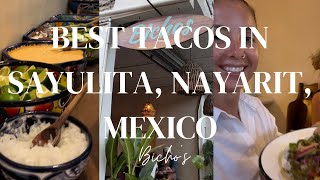 Best Places to Eat Sayulita Nayarit Mexico Best Tacos in Mexico Solo Female Travel in Mexico [upl. by Kluge]