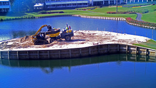 TPC Sawgrass  17 Time Lapse [upl. by Dachi]