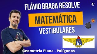 ITA  Geometria Plana  Polígonos [upl. by Beasley488]