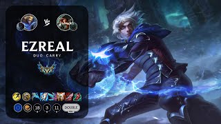 Ezreal ADC vs Miss Fortune  EUW Challenger Patch 143 [upl. by Halilad]