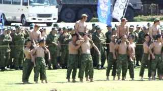 20130407陸自習志野駐屯地x06「精強部隊、騎馬戦はじめるってよ～紅軍と青軍と黄軍の戦い～」MAH05151168 [upl. by Yerfej]