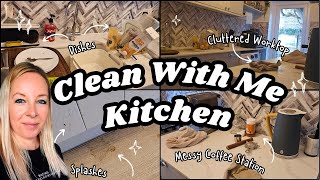 Clean With Me UK Kitchen Feb 2024 cleanwithmeuk cleanwithmeasmr [upl. by Baerl71]