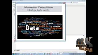 An Implementation Of Intrusion Detection System Using Genetic  Final Year Projects 2016  2017 [upl. by Kcirdled736]
