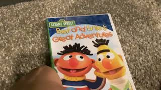 My Sesame Street VHS and DVD and video game collection part 7 [upl. by Cassella]