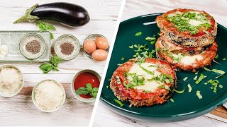 Recette Daubergine Au Parmesan Kéto [upl. by Gnim]