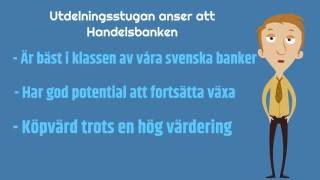 Aktieanalys av Handelsbanken SHB [upl. by Rdnaskela]