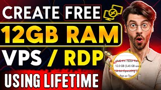 Create RDP For Free In 2024  How To Get Free VPSRDP  Free Cloud RDP Server  No CreditDebit Card [upl. by Nilo]