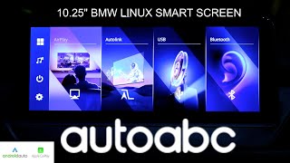 Upgrade Your BMW AutoABC 1025quot BMW Linux Smart Screen [upl. by Ancalin]