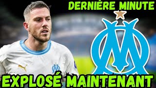 🚨BONNE NOUVELLE POUR LES FANS 🔥EXPLOSÉ MAINTENANT dernières nouvelles de lolympique de marseille [upl. by Vernen]