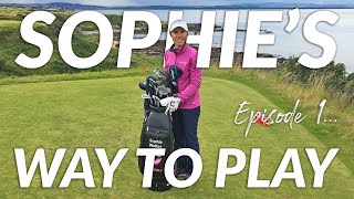 HOW TO PREPARE FOR A NEW GOLF COURSE with LET Tour Pro Sophie Walker  Worsley Park [upl. by Lupee]