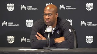 ‘Our guys found a way’  Coach Mike Brown – Sacramento Kings vs Spurs  Post Game Interview [upl. by Naimerej]