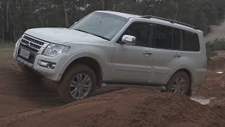 2017 Mitsubishi Pajero review [upl. by Kcirdorb]