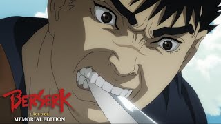 Guts vs Griffith  Berserk  LÂge dor  Memorial Edition [upl. by Ycnan510]