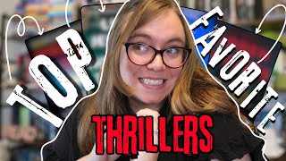 My top 15 thriller books of ALL TIME ✨🔪🏆  thriller book recommendations [upl. by Theodora]