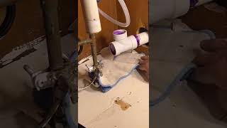 Replacing kitchen sink P trap plumbing [upl. by Beaumont]