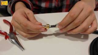 How to make XLR to Mono Jack Cable [upl. by Neau]