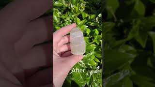 Putting Selenite in water for a week [upl. by Harrow226]