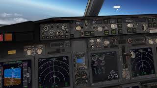 Boeing 737 Zibo mod Auto Pilot operation in XPlane11 [upl. by Heilman]