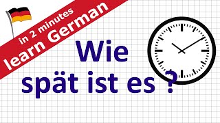 deutsche Uhrzeiten  Deutsch lernen A1 A2 uhrzeit [upl. by Acinad209]