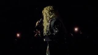 Madonna performs Causing A Commotion snippet on The Celebration Tour in Brooklyn NYC on 121423 [upl. by Diella722]