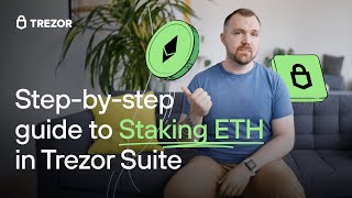 Staking Ethereum made easy A stepbystep guide with Trezor Suite [upl. by Philana]