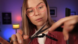 ASMR Haircut amp Scalp Massage RP Soft Spoken Personal Attention [upl. by Aip]