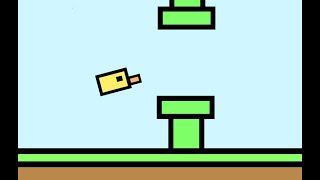 How to make a FlappyBird minigame in scratch [upl. by Auhsot]