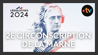 Élections législatives 2024  débat de la 2ᵉ circonscription de la Marne ReimsFismes [upl. by Sral]