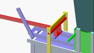 Compactage brique  briqueterie [upl. by Yellac]